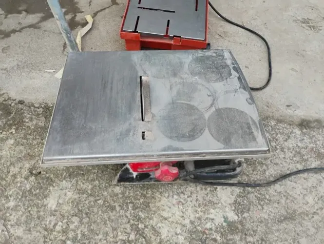 cortador de piso elétrico de bancada profissional