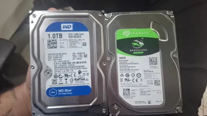 HDD 1 TB e HDD 500GB - Seminovos.