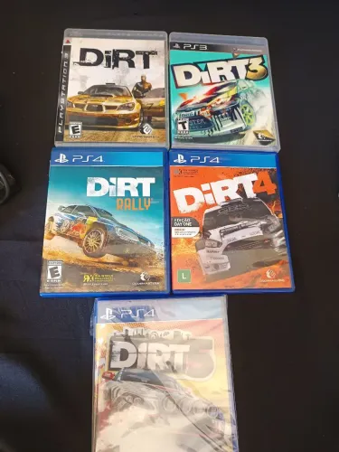 Combo Jogos Dirt PS3 + PS4