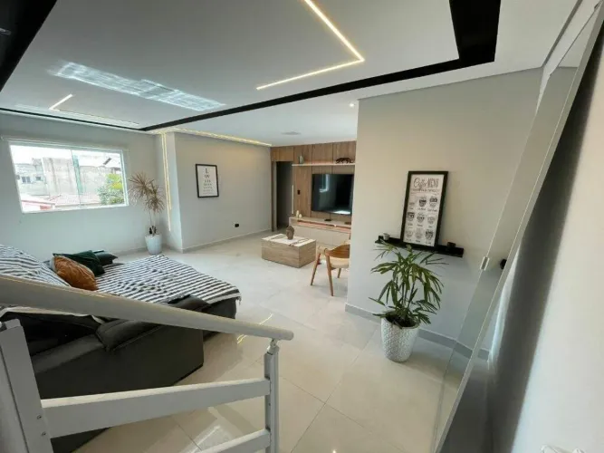 Cobertura residencial com 4 dormitórios em Utinga, Santo André 2 suítes, financiamento