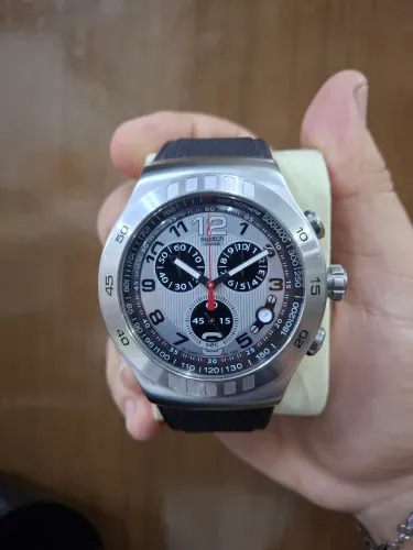 Relógio Swatch Irony Chrono Style Driver