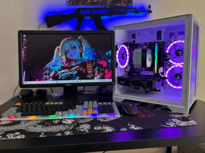 PC GAMER RYZEN 7 5700G - 16GB + MONITOR