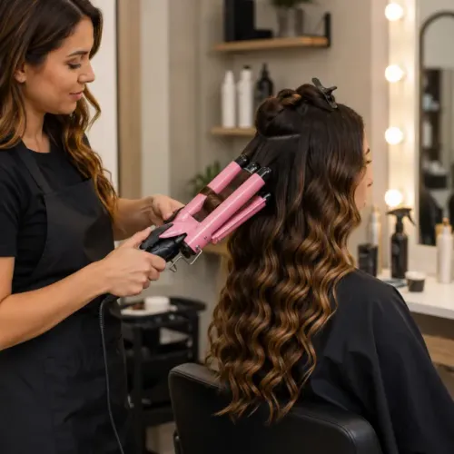 Modelador Triondas Cabelo Sereia Ondas de Praia Profissional Bivolt