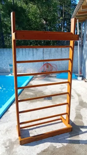 Espaldar madeira 96cm largura X 190 cm altura