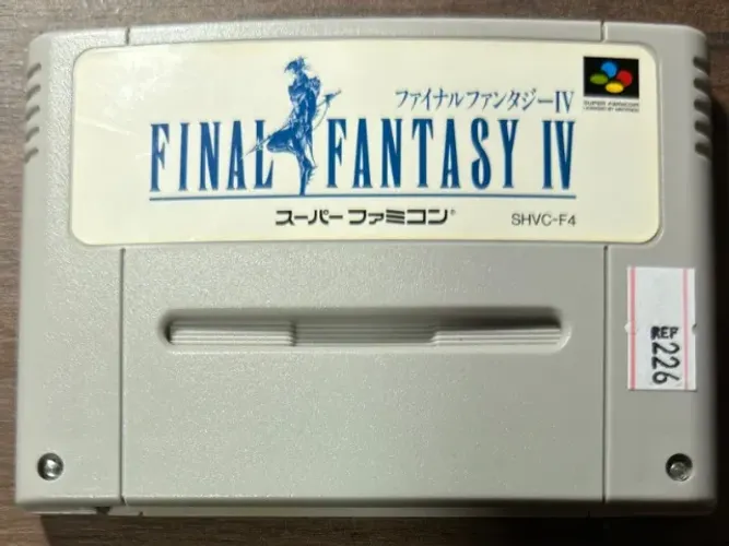 Final Fantasy IV Final Fantasy II Original SNES Super Nintendo SFC Super Famicom REF 226