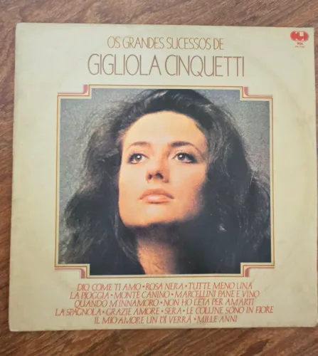 LP Os Grandes Sucessos de Gigliola Cinquetti (1983) RGE Original