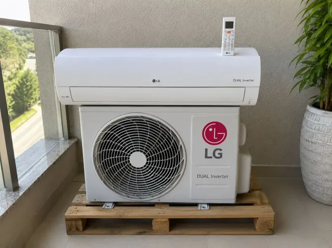 Ar Condicionado LG 18mil btus Quente e Frio Bem Novo e Conservado