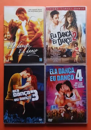 Dvd Ela Dança Eu Danço 1,2 3 e 4