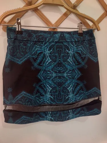 Saia grife Lê Lis Blanc jacquard P