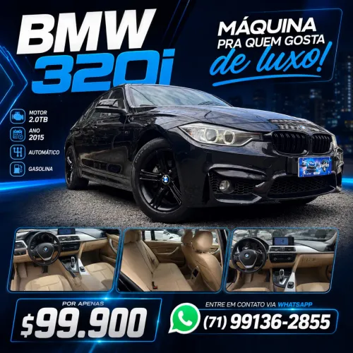 BMW 320I A 2.0 Turbo/activeflex 16V 184cv 4P 2015