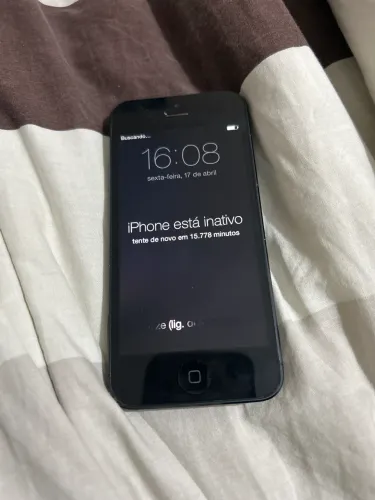 iPhone 5 Preto - Para Peças ou Restauro