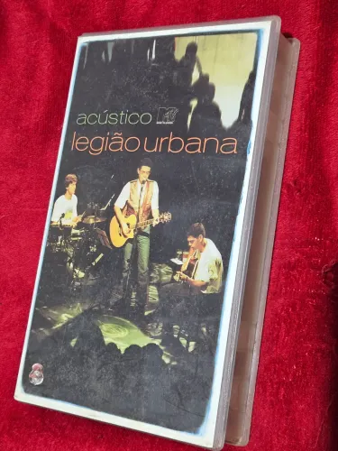 Fita VHS Legião Urbana Acústico MTV EMI