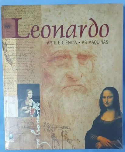 Livros "Leonardo - Arte e Ciência - As Máquinas","Arte nos Séculos - Vol I - da pré-hist