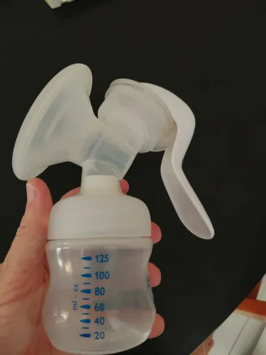Bomba/Extrator De Leite Materno Manual Avent + Colher Dosadora Buba