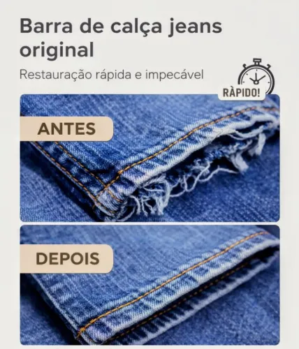 Conserto de barra de calça