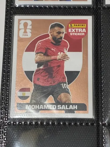 Figurinha Legend Extra Sticker Mohamed Salah Bronze Copa 2026 Panini Original