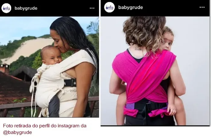Sling Canguru adaptável 
