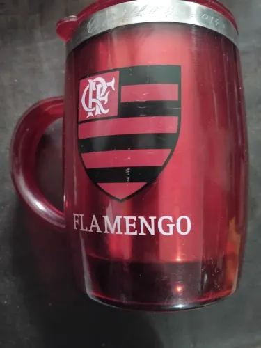 Caneca térmica do Flamengo 