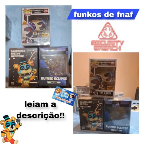 Funko pop e Youtooz - five nights at freddy's