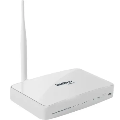 Roteador Intelbras Wrn 240 Banda Única 2.4Ghz 150Mbps 100mw 20dbm 5dbi - Com Fonte Bivolt