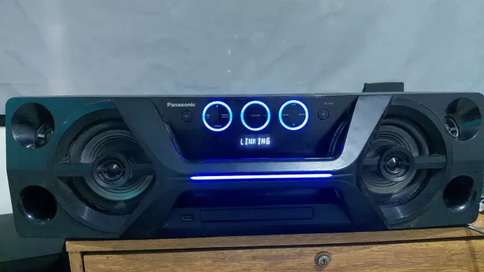 Mini System Panasonic SC-UA3 (300W RMS) - Som Potente e Design Moderno!