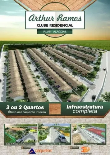 Lote em condomínio fechado - Arthur Ramos