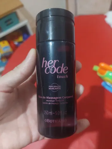 Air code touch óleo de massagem corporal 150 ml - aquece durante massagem