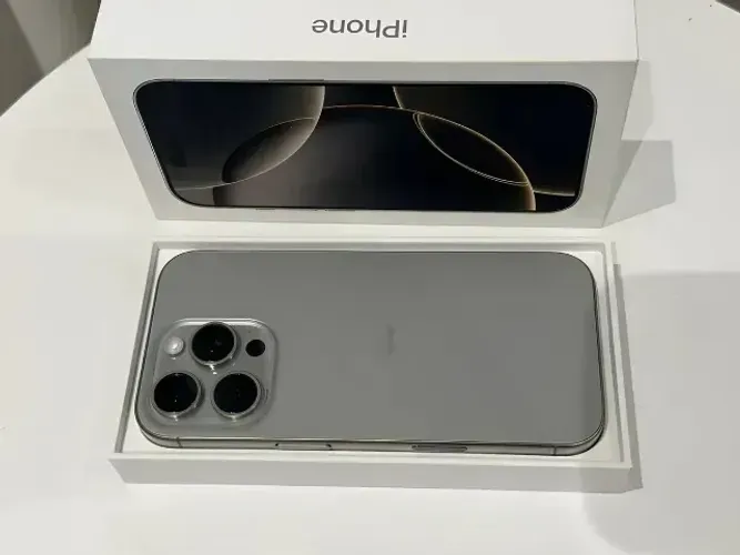 iPhone 16 Pro Max 512GB Natural 89% (Caixa) // Impecável // Loja Fisica na Savassi