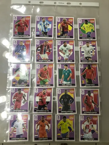 Coleção completa  legends lilas 2026 (regular)