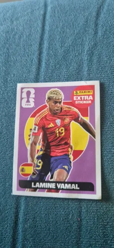 Figurinha Legend Lamine yamal bordô