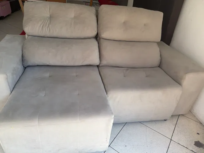 Sofá Retrátil e Reclinável 2m de largura