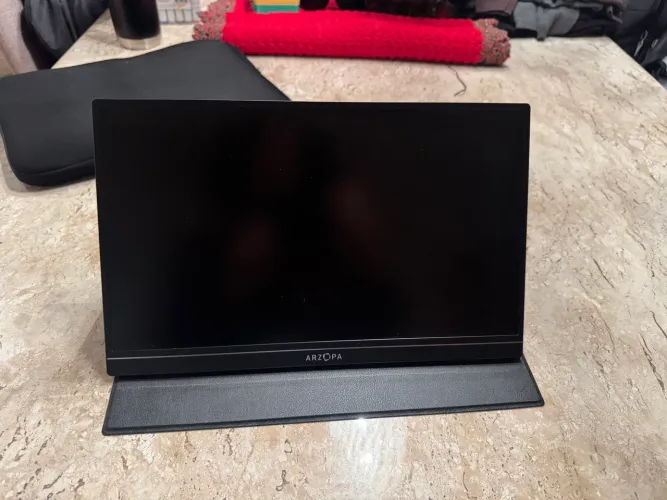 Monitor Portátil Arzopa S1 Table de 15.6 polegadas (resolução Full HD 1920x1080).