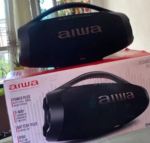 AIWA BOOMBOX POWER PLUS nova na caixa