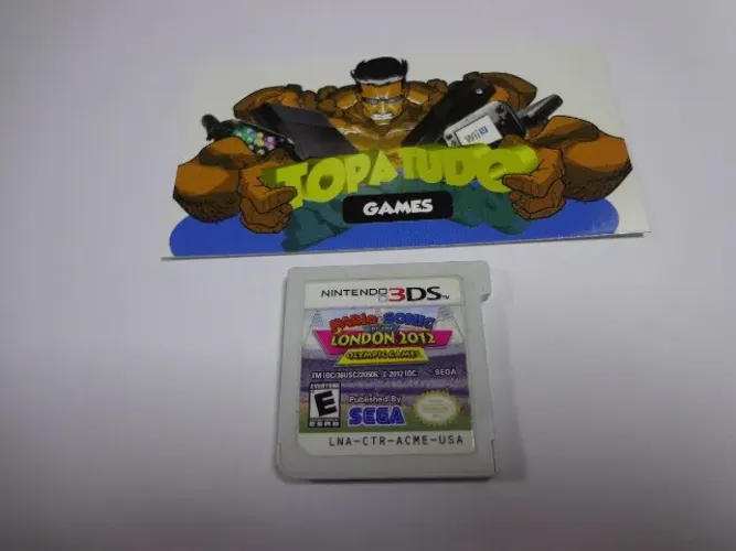 Jogo Mario & Sinic London 2012 Olympic Games 3Ds