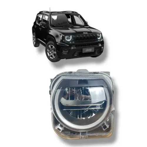 Farol Lado Esquerdo Full Led Jeep Renegade 2022 2023 2024 