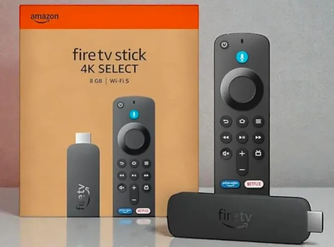 Firetv stick 4k select (da amazon), novo