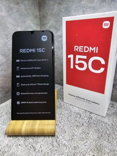 XIAOMI REDMI 15C 256GB/8GB RAM - APARELHO NOVO COM GARANTIA