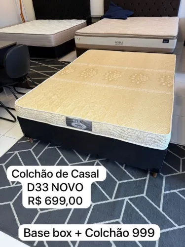 Colchão de Casal D33 NOVO - ENTREGAMOS!