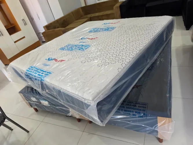 CAMA SUPER KING MOLAS ENSACADAS NOVA