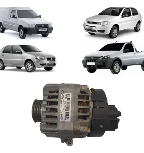 Alternador Fiat Palio/Siena/Strada/Fiorino 01/12 Mp4964