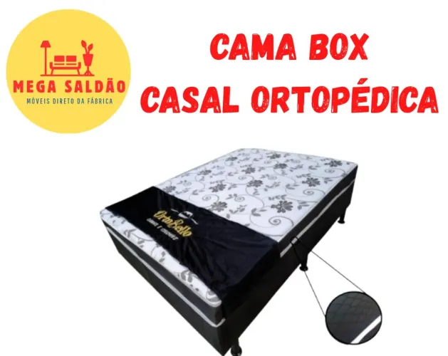 Cama Box Casal Portobello (Frete Grátis Para Algumas Cidades)
