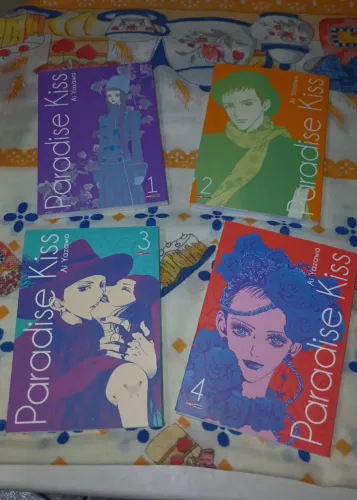 Mangá Paradise Kiss Vol 1 ao 4