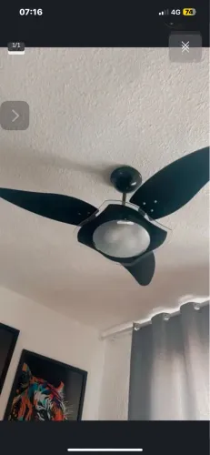 Ventilador de teto pás de Mdf aceito oferta