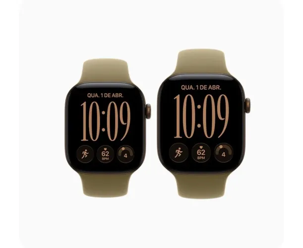 Apple Watch Series 12, 42 mm, Alumínio, Bronze-escuro