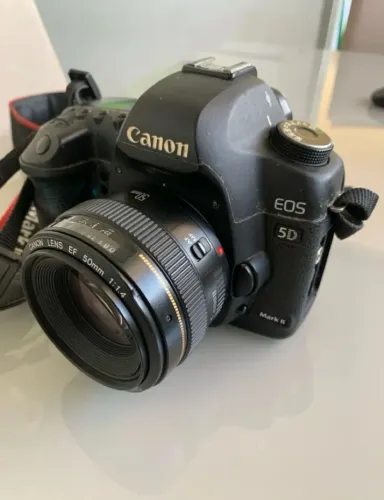 Câmera 5D mark 2 + lente 50. 1.4