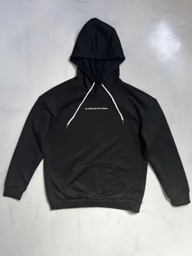 Moletom Preto com Capuz Novo Tam M - Estilo Streetwear