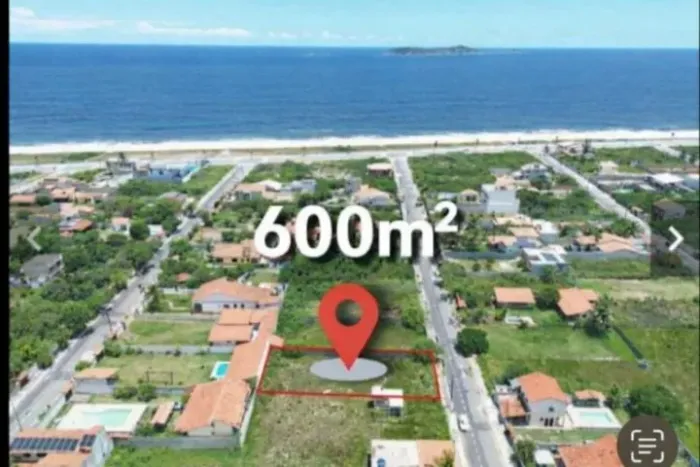 Excelente terreno na quadra da praia de Itaipuaçu oportunidade direto com o proprietário.