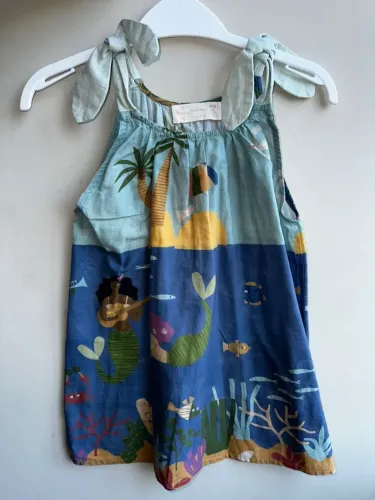 Vestido infantil Fábula - Tamanho 2 anos