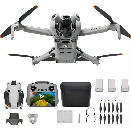 Drone DJI Mini 4 Pro com combo Fly More