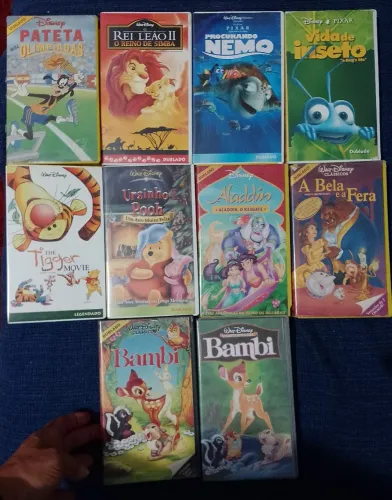FITA VHs Infantis - ( São 15 ítens )